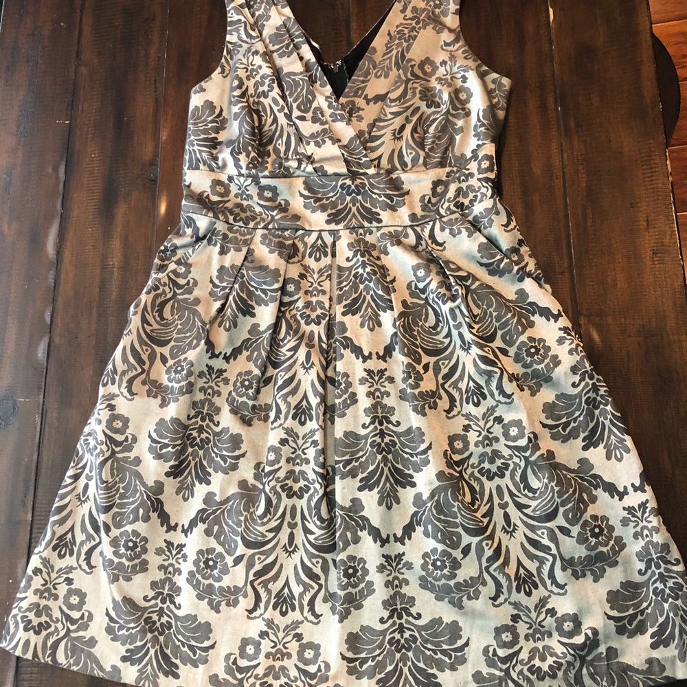 Silver Dress with Pockets!